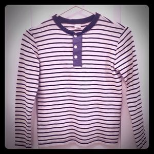 Crewcuts Boys Striped Long Sleeve Shirt Size 12